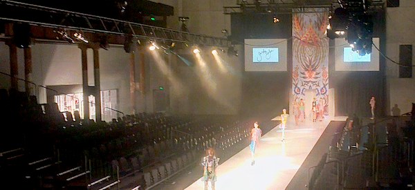 Static Stage Lighting Hire at Carriageworks Eveleigh for TAFE Fashion Event