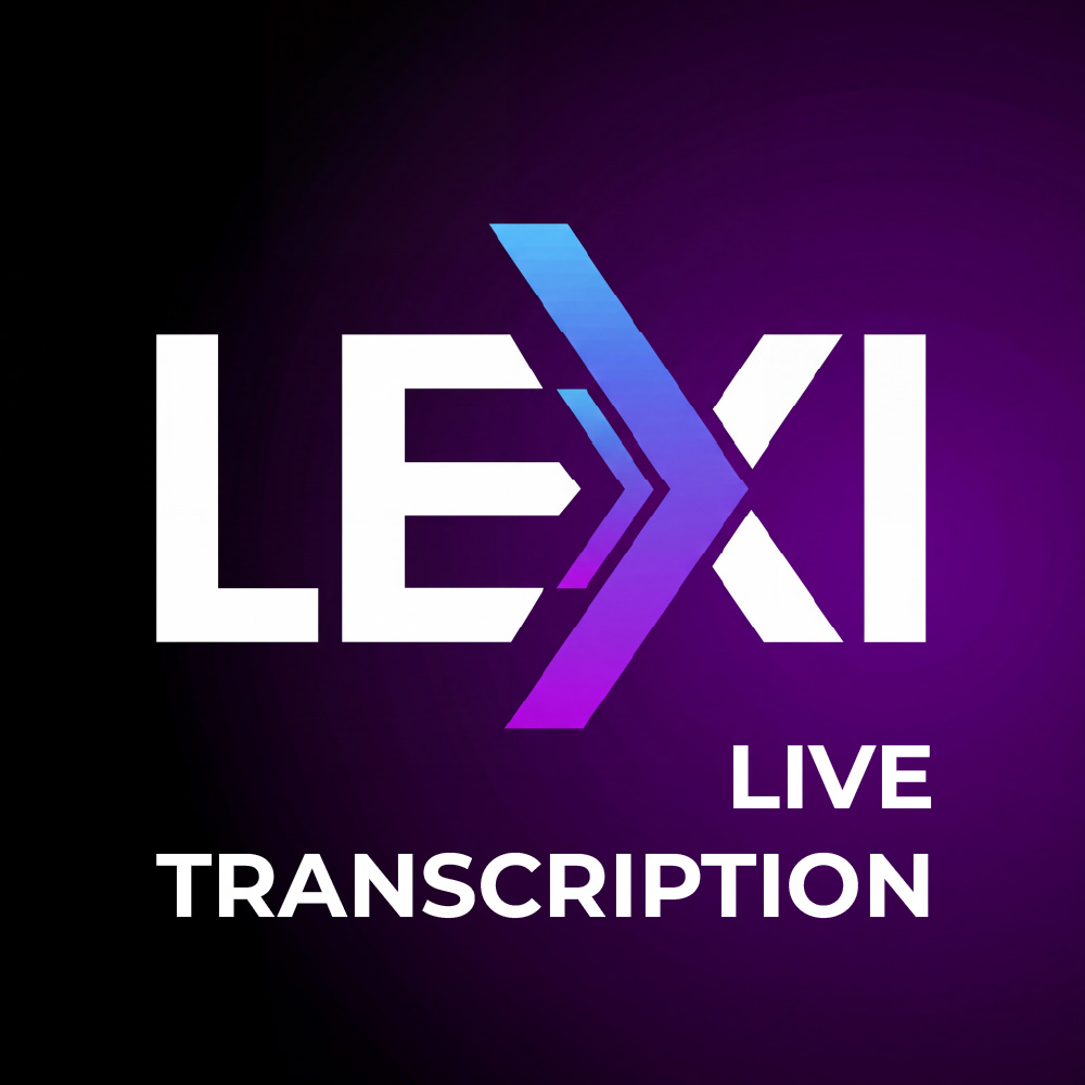 AI powered live event transcription
